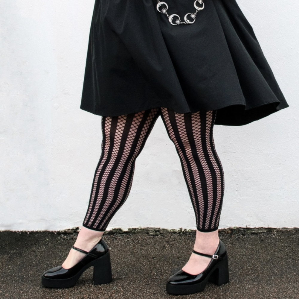 Snag Footless Fishnet Tights Ravish